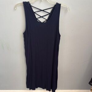 Elegant Black Sleeveless Dress